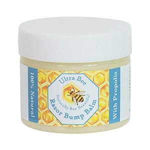 Ultra Bee Natural Aftershave Balm for Razor Bumps