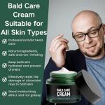 Bald Head Moisturiser and Scalp Cream for Men