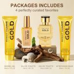 Men's 4-Piece Aftershave and Fragrance Set