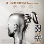 Veaprizper 7D Waterproof Electric Shaver for Men