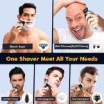 iWarmbase 5-in-1 Electric Razor for Men