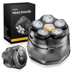 DOAO 6D Men's Head Shaver with Titanium Blades