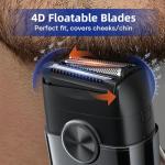 Kensen Waterproof 4-Blade Electric Foil Shaver