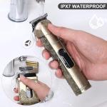 Hatteker Men's Cordless Beard Trimmer Kit