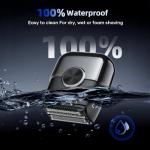 Kensen Waterproof 4-Blade Electric Foil Shaver