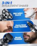 Rantizon 3-in-1 Electric Shaver for Men