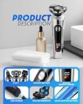 Rantizon 3-in-1 Electric Shaver for Men