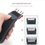 Men's Body Hair Trimmer with LED Light