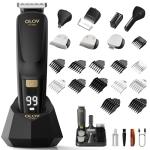 Waterproof Cordless Beard Trimmer and Grooming Kit