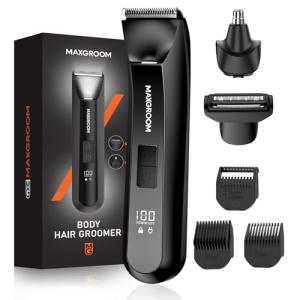 MAXGROOM 3-in-1 Body Hair Trimmer for Men