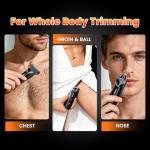 MAXGROOM 3-in-1 Body Hair Trimmer for Men
