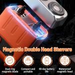 Portable Mini Electric Razor for Men, Waterproof