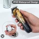 Hatteker 6-in-1 Waterproof Beard Trimmer Kit