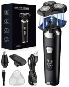 Men's Electric Razor 3-in-1 Cordless Shaver