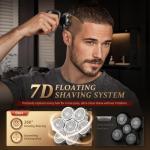 5-in-1 Electric Head Shaver Grooming Kit