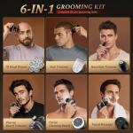 5-in-1 Electric Head Shaver Grooming Kit