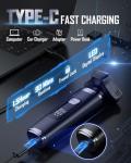 Men's Electric Razor 3-in-1 Cordless Shaver