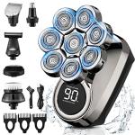 8D Electric Head Shaver and Beard Grooming Kit