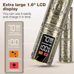 Cordless Hair Clipper with LCD Display