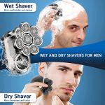 8D Electric Head Shaver and Beard Grooming Kit