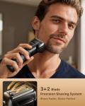 Trimcoo 5-Blade Electric Shaver Pro with Cleaning Center