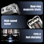 Portable Mini Electric Razor for Men