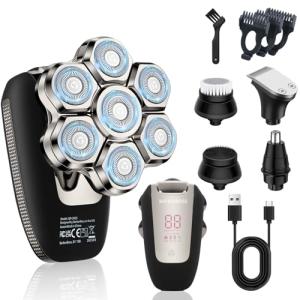 BarberBoss 7D Bald Head Shaver & Grooming Kit