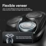 Evapure Rechargeable Electric Rotary Shaver with Trimmer