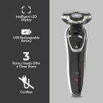 Evapure Rechargeable Electric Rotary Shaver with Trimmer
