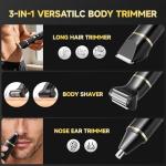 All-in-One Waterproof Beard and Body Trimmer