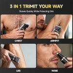 All-in-One Waterproof Beard and Body Trimmer