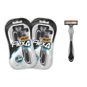 BIC Flex 4 Disposable Razors for Close Shaves