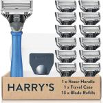 Harry's Indigo Blue Razor Set with Blades