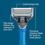 Harry's Indigo Blue Razor Set with Blades