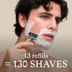 Harry's Indigo Blue Razor Set with Blades