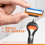 Gillette Fusion5 UCL Razor with Blades and Gel