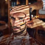 Markhor Matte Black 24K Gold Plated Straight Razor