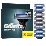 Gillette Mach3 Razor Blade Refills, 8-Pack