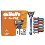 Gillette Fusion5 Razor with 12 Blade Refills