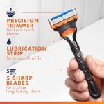 Gillette Fusion5 Razor with 12 Blade Refills