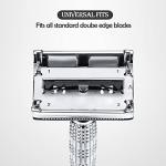 BAILI Double Edge Safety Razor with Travel Case