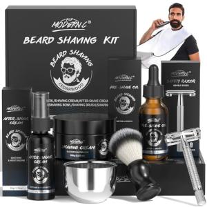 Men's 8-Piece Shaving Kit Gift Set