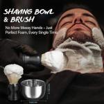 Men's 8-Piece Shaving Kit Gift Set