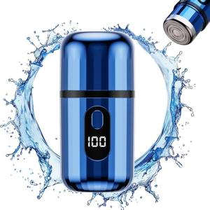 Portable Mini Electric Shaver with Digital Display