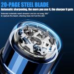 Portable Mini Electric Shaver with Digital Display