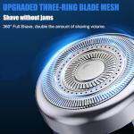 Portable Mini Electric Shaver with Digital Display