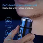 Portable Mini Electric Shaver with Digital Display