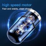 Portable Mini Electric Shaver with Digital Display