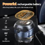 6D Magnetic Electric Head Shaver for Men