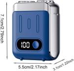 Portable Mini Electric Razor for Men, Wet & Dry